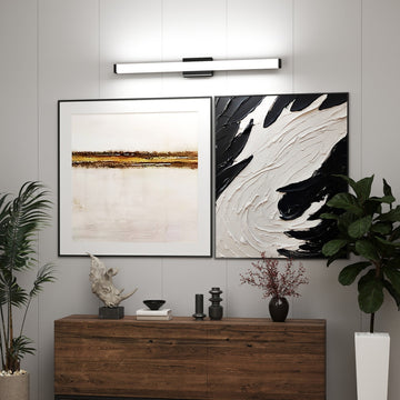 Black LED Modern Vanity /Art Light