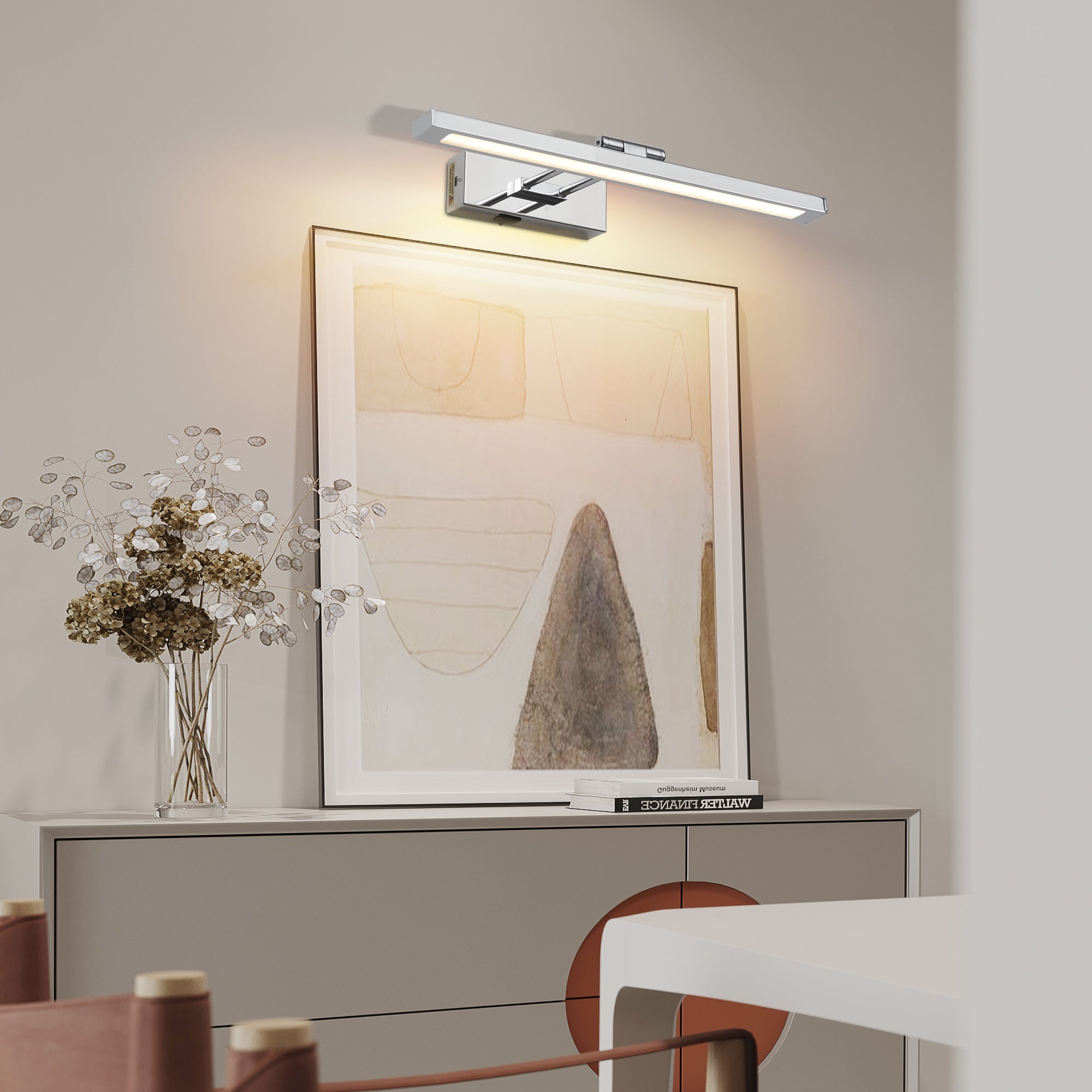 Wireless Battery Picture/Art Light - Silver